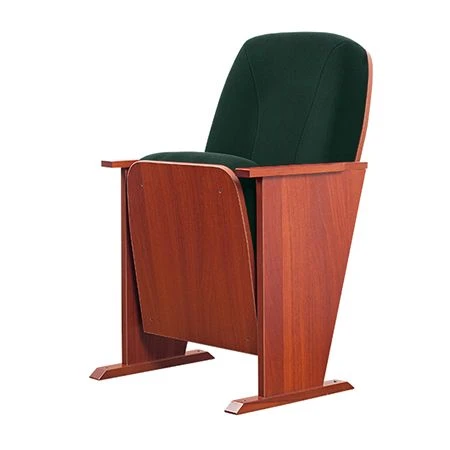 Soft Theater Chair Model Gold Wood