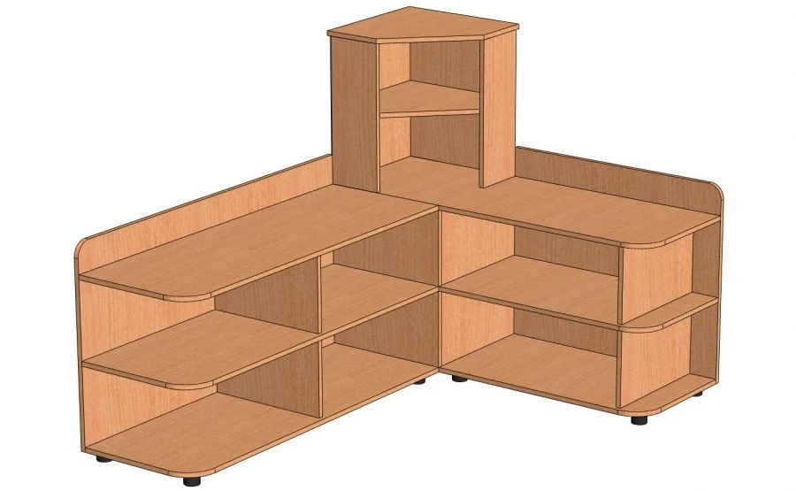 رف زاوي صغير س-أم