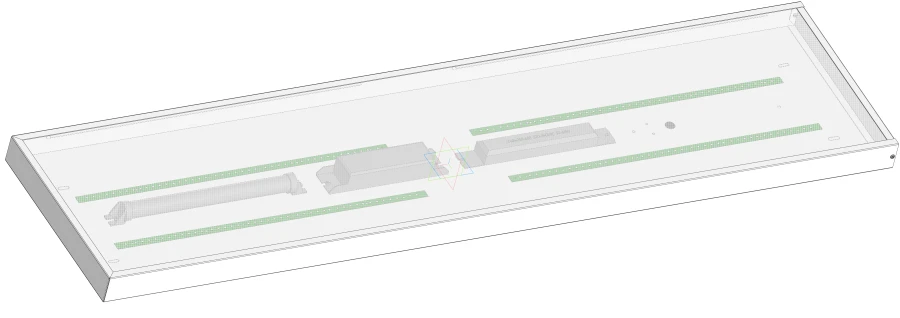 Econex Office E LED Light 1195x295 30 CRI90