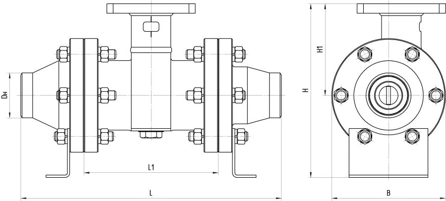 Regulating Valve for Flow Control ATК.493924.016