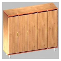 Locker Room with 1-5 Compartments Model Sh.04.08