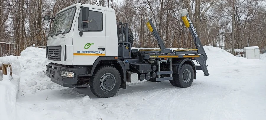 شاحنة قمامة حاوية WERNOX 67077-5N32، موديل 67077E-53