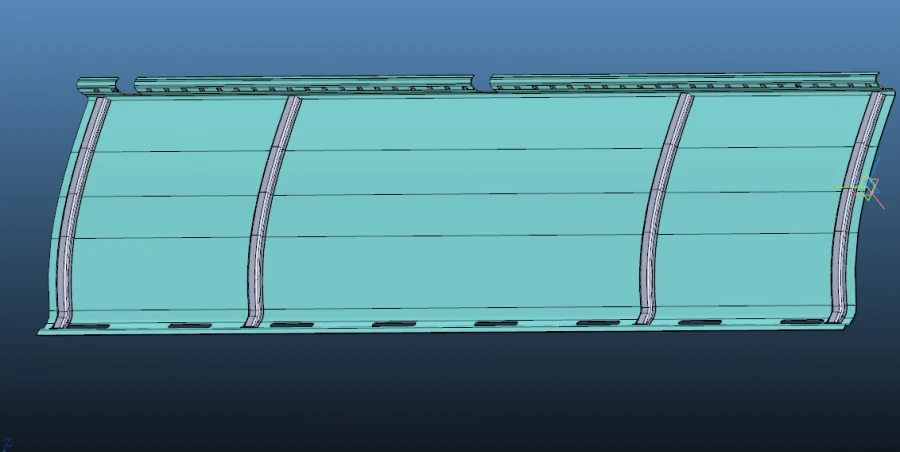 Ceiling Panel made of Polyester Fiberglass - 5299-5702017-30