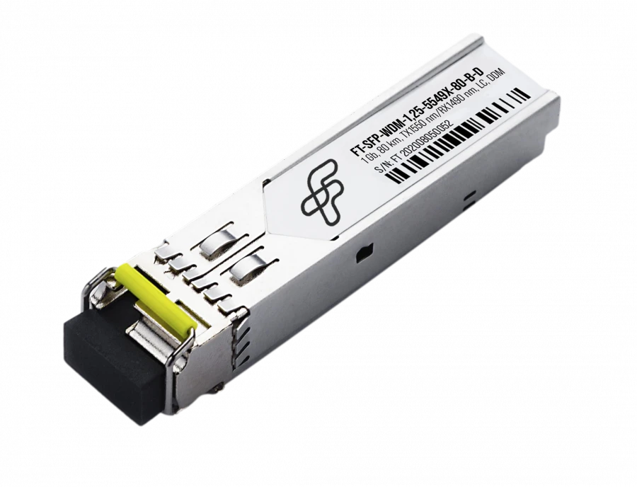Optical Transceiver SFP Module FT-SFP-WDM-1.25-5549X-160-B-D