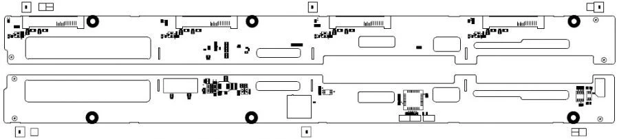 4xLFF Disk Expansion Module - YADR.469555.066