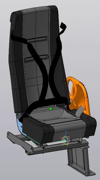 مقعد ركاب الحافلة المدرسية - موديل 322121.6830010