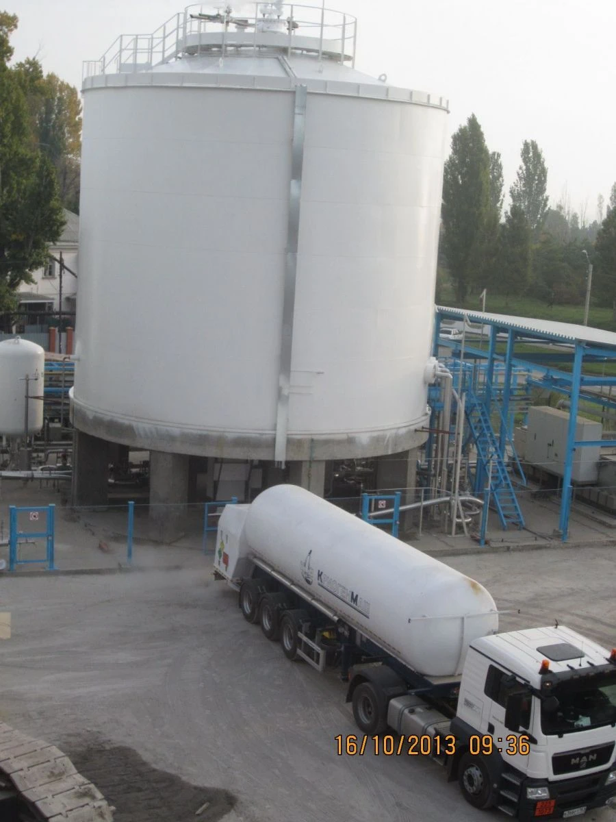 Cryogenic Tanks for Transporting Liquid Technical Gases (Oxygen, Nitrogen, Argon, Hydrogen)
