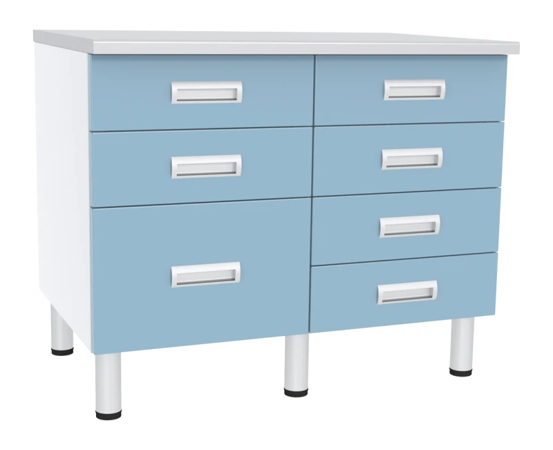 طاولة مختبر SL-03-MSK (SL-03-116) ذات خزانين