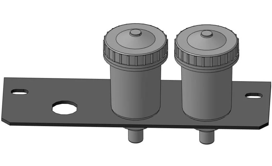 Hydraulic Fluid Reservoir Block EDCG 078.000-02