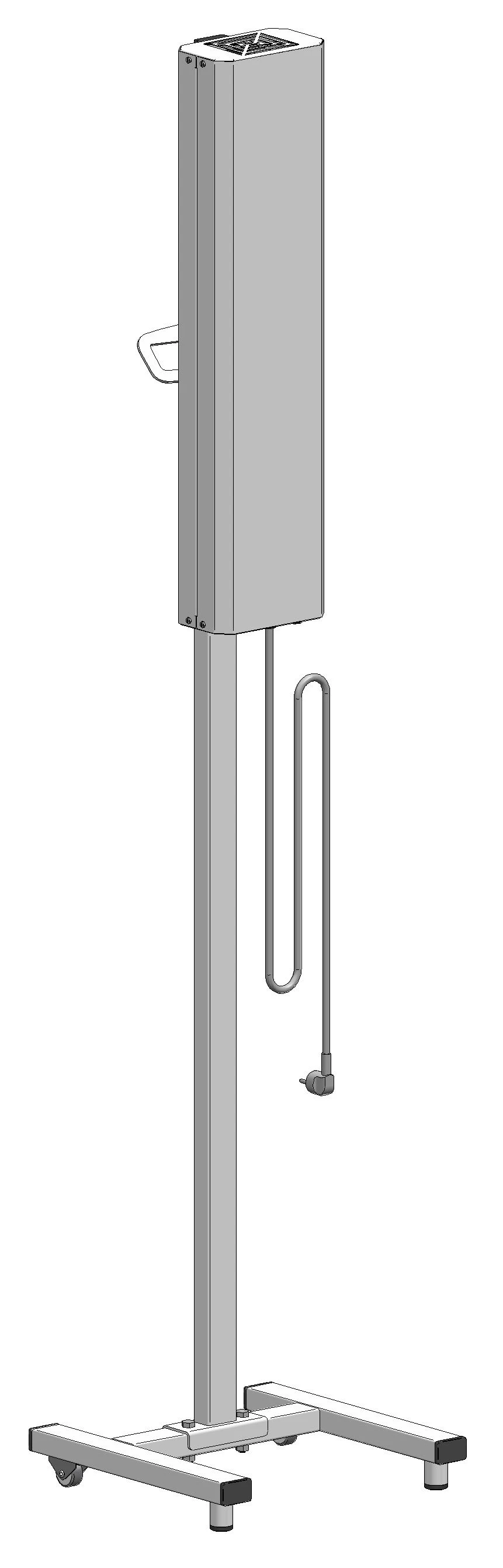 Portable Bactericidal Recirculator OРБП-1-15-01 for Air Disinfection
