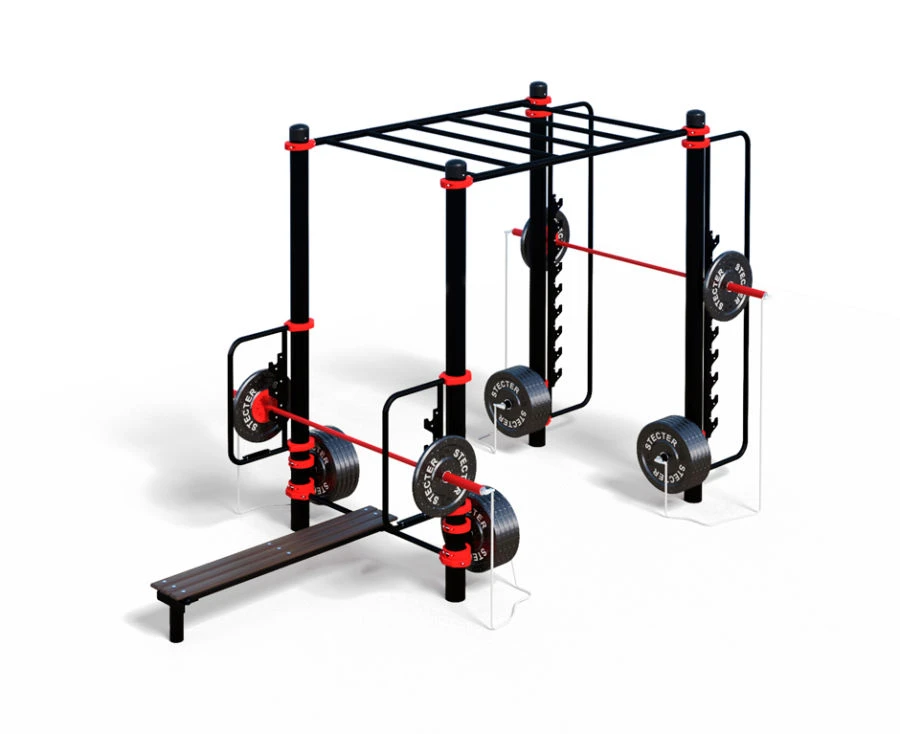 Outdoor Workout Complex WORKOUT-FIT with Bench Press and Squat Bar