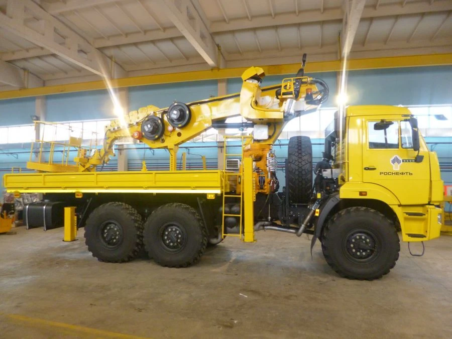 Self-Propelled Truck-Mounted Aerial Work Platform PSS Model 5908BR