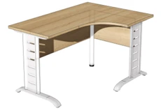 طاولة ماجنا على قاعدة على شكل L، رقم الفن. MSU 12