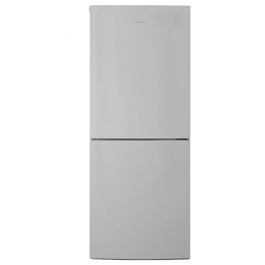 Metallic Two-Chamber Refrigerator-Freezer "Biryusa M6156