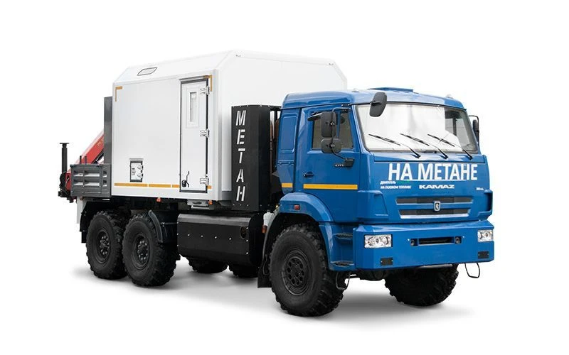 Mobile Workshop with Crane, Mobile Laboratory with Crane, Cargo Passenger Vehicle