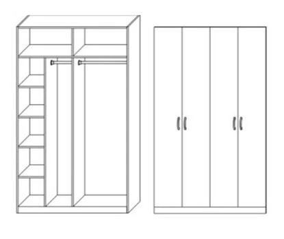 Office Clothing Cabinet for Institutional Use