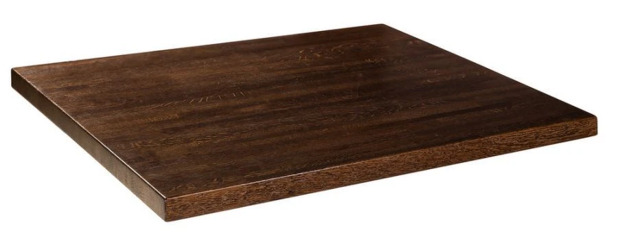 Solid Oak Tabletop for Restaurants and Cafes