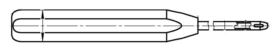 Trocar Guide for 3.0 mm, Article OM.014.20.00