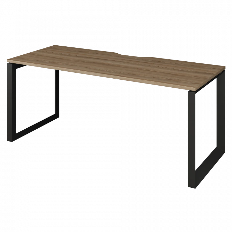 Durable Straight Table with Metal Frame - NTMP.O-180