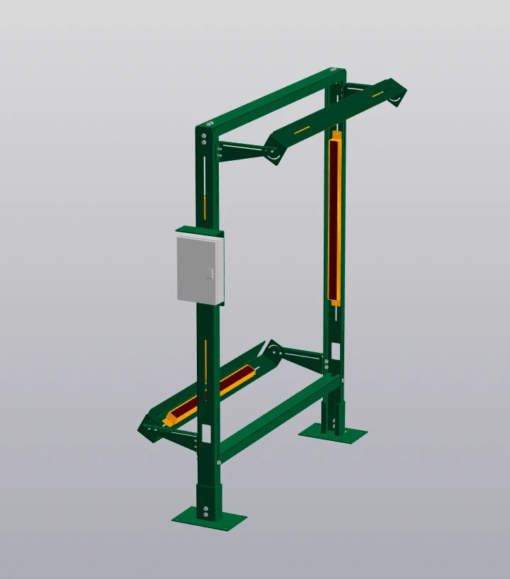 جهاز قياس الأبعاد الهندسية للأخشاب فيكتور-2D