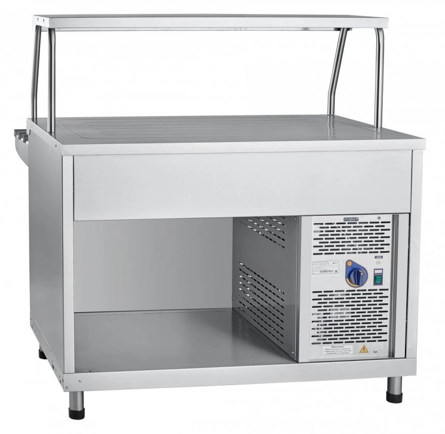 High-Temperature Refrigerated Display Counter with Neutral Cabinet PVV(N)-70KM-NSH
