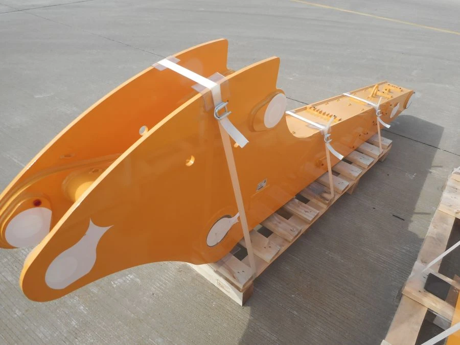 Excavator Bucket Handle 2.45m Heavy-Duty Construction Component