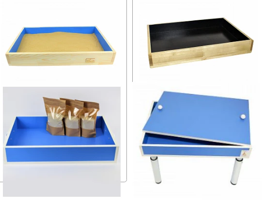 Psychological Sand Tray for Therapeutic Use