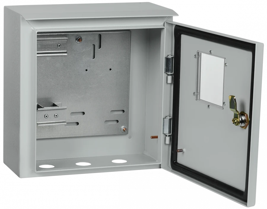 Outdoor Metal Enclosure for Single/Three-Phase Energy Meter Assembly