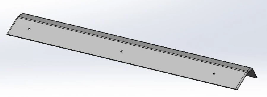 دعامة يسارية من بلاستيك ABS لكابينة الجرار 210.11.16.01.015