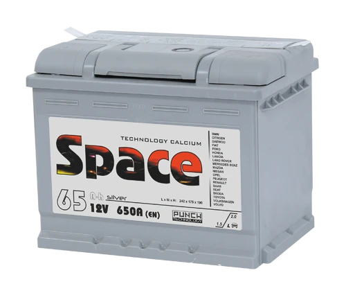 Lead Acid Battery for Starting Internal Combustion Engines 12V 65Ah Space