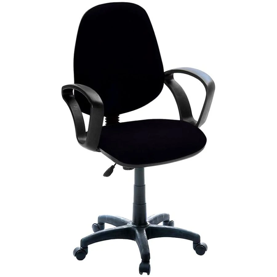 Comfort Metal Frame Chair with Textile Upholstery