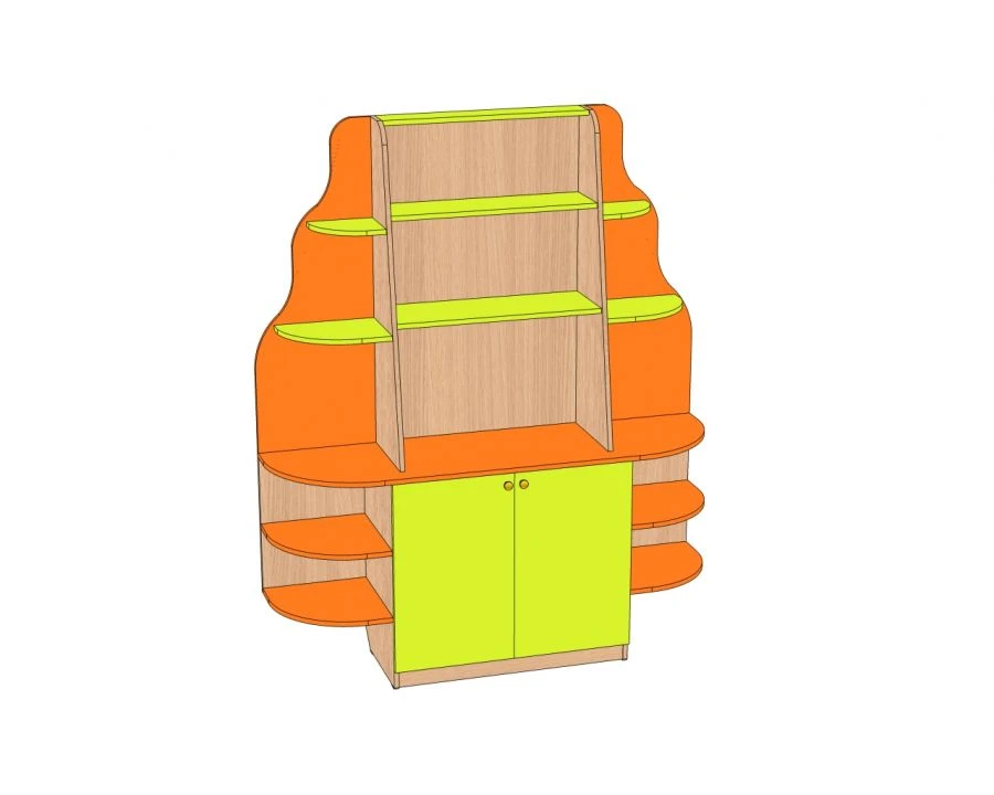 ركن الطبيعة "الشلال" وحدة اللعب للأطفال UP-V