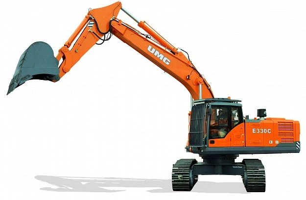 E360C Crawler Excavator Single Bucket Heavy-Duty Earthmover