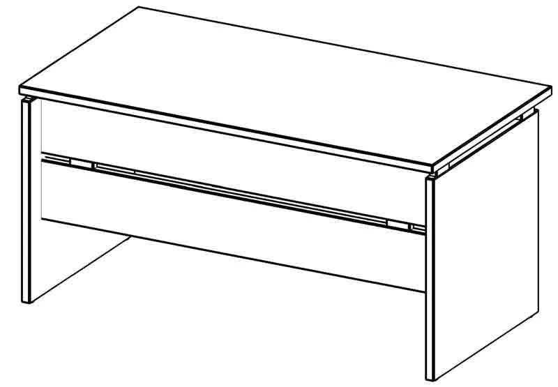 Office Work Desk 8003 Galant Series