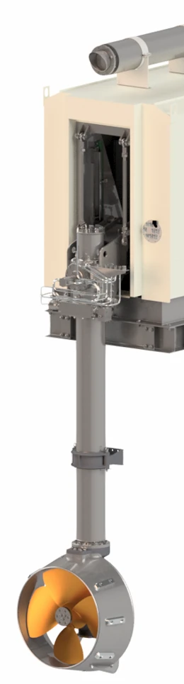 عمود التوجيه الهيدروليكي طراز A03 مع تروس من مرحلتين