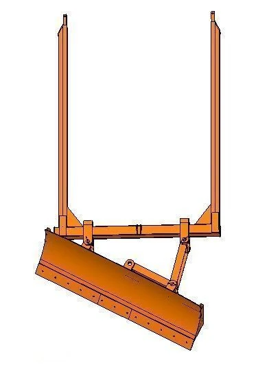 Bulldozer Blade Heavy-Duty Construction Snow Removal Attachment