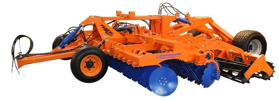Disc Mulcher DM-6x2M Semi-Trailer for Soil Preparation