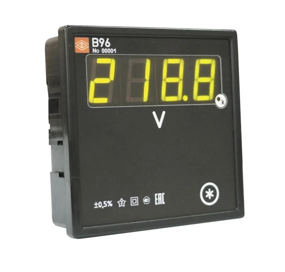 Universal Digital Panel Voltmeter for AC/DC Networks - V96