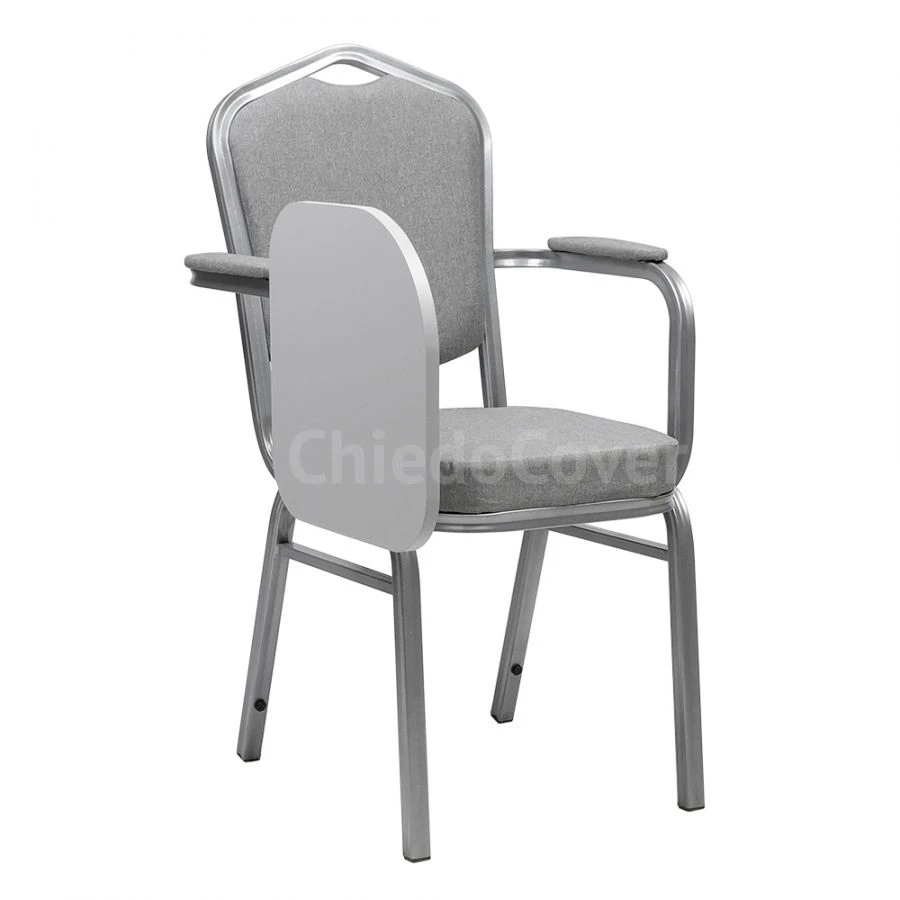 Armchair Hit with Metal Frame and Writing Tablet 25mm