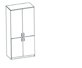 Dish Storage Cabinet by Alliance-S