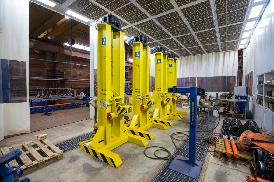 Hydraulic Jacking System UD60 for Lifting Trains