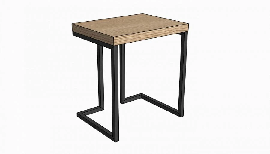 Metal Frame Nightstand M07 "MNC