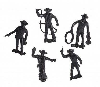 Cowboy Figures Set for Imaginative Play