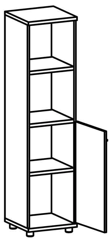 Filing cabinet 8212 Series "Galant"