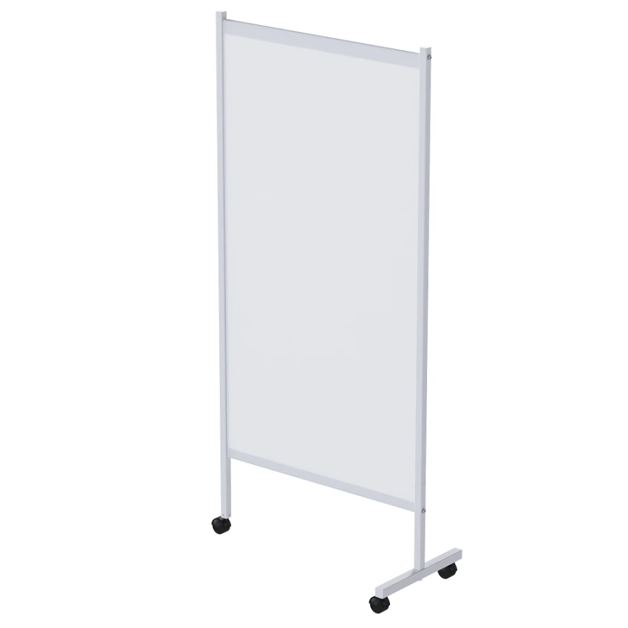 Medical Partition Screen on Wheels, Single Section - MCK-303
