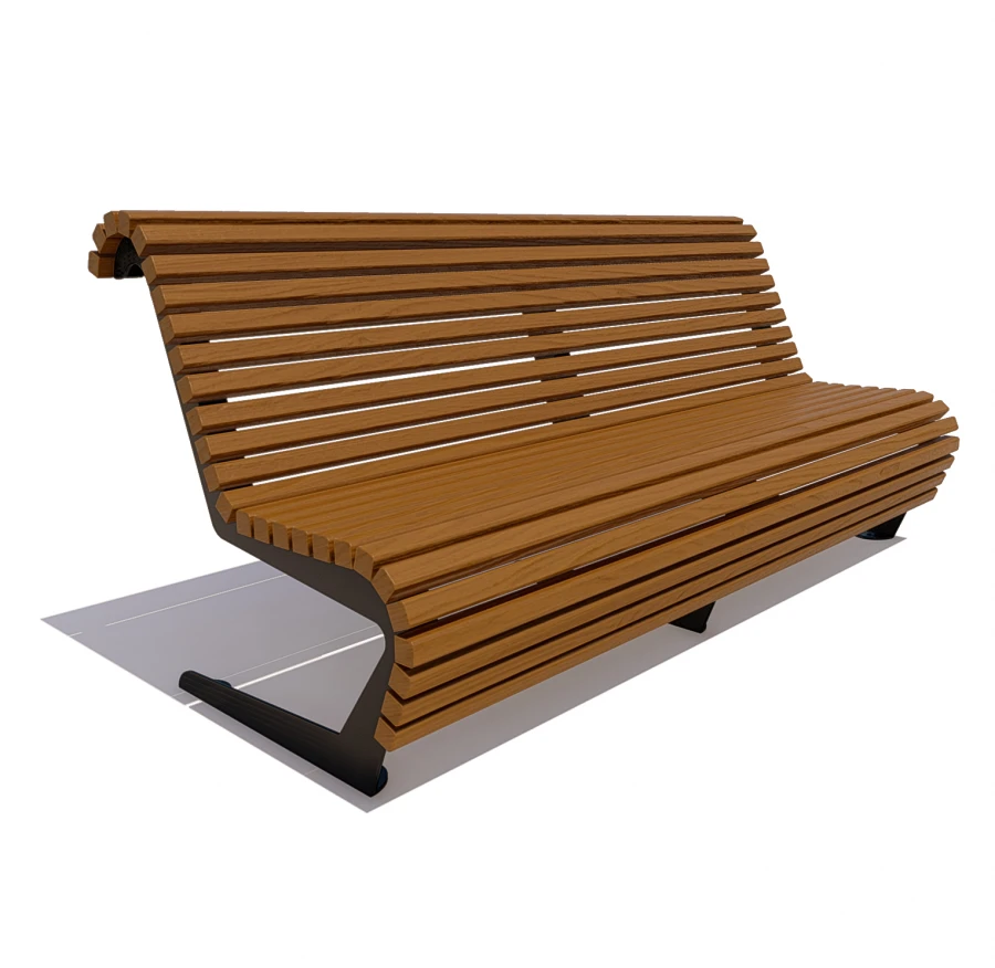 Street Park Bench Model 77058