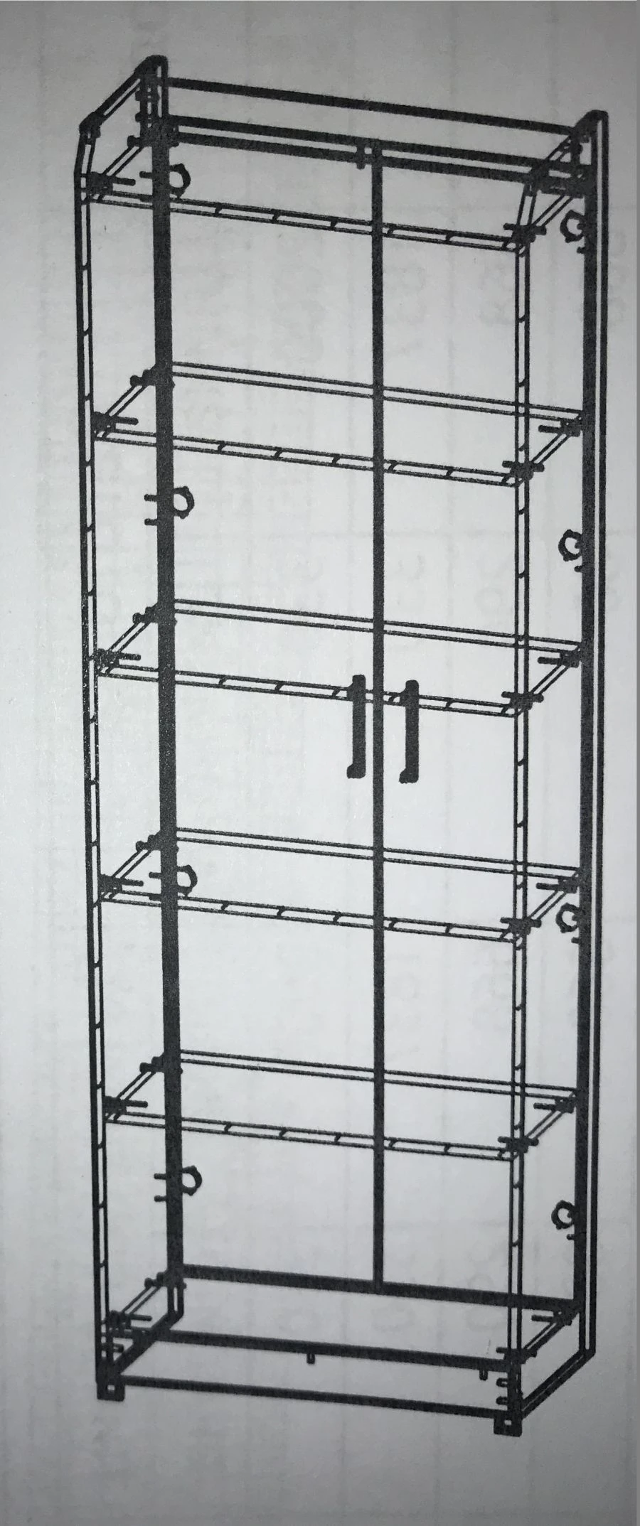 Wooden Office Cabinet 2.0 - Archive Storage Solution