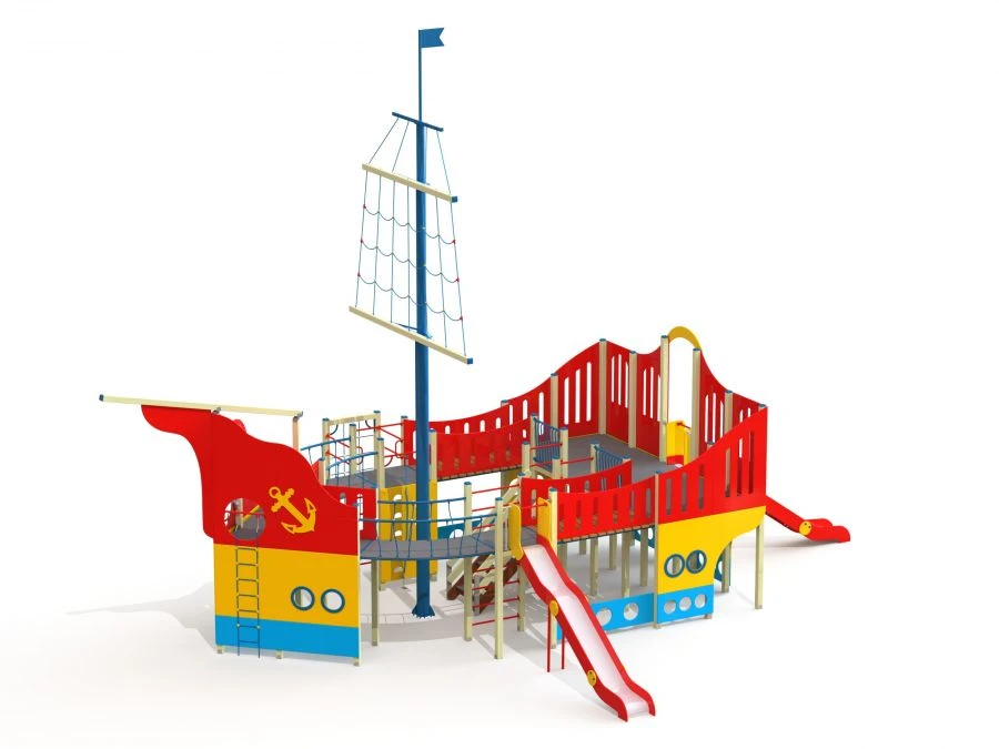 Children's Play Complex Ship Model 1800 mm