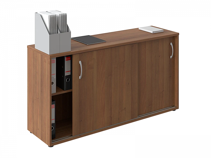 Compact Sliding Door Cabinet with PVC Edging