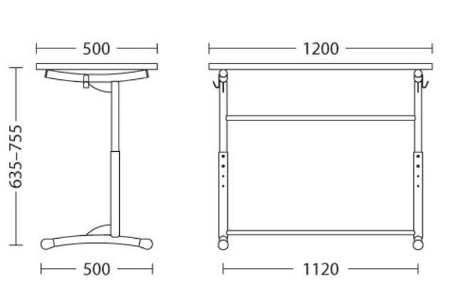 Single Student Desk P 1.1